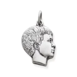 Boy's Profile Charm