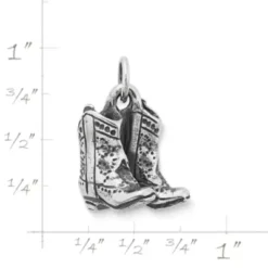 Cowboy Boots Charm -Charmora Shop CM 1533 883777 rul