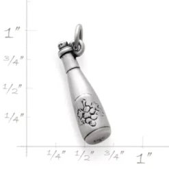 Wine Bottle Charm -Charmora Shop CM 1537 345185 rul