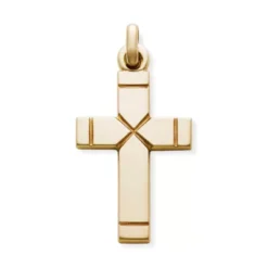 Plain Latin Cross Pendant