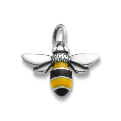 Enamel Bumble Bee Charm 1 Enamel Bumble Bee Charm