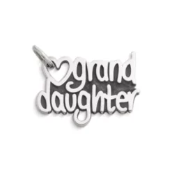 "Granddaughter" Heart Charm