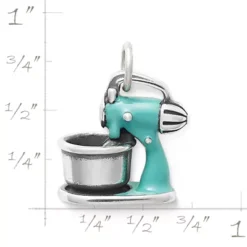 Enamel Retro Mixer Charm -Charmora Shop CM 5527 925016 rul