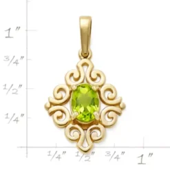 Scrolled Birthstone Pendant 5 Scrolled Birthstone Pendant -Charmora Shop CM 5538 578794 rul