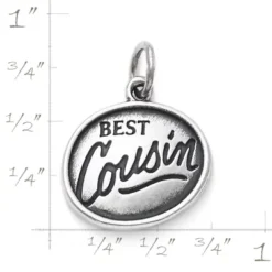 "Best Cousin" Charm -Charmora Shop CM 5541 861954 rul