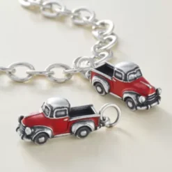 Enamel Vintage Truck Charm -Charmora Shop CM 5545 869873 altS