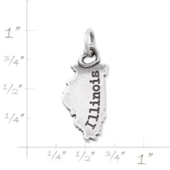 My "Illinois" Charm -Charmora Shop CM 5548 667985 rul