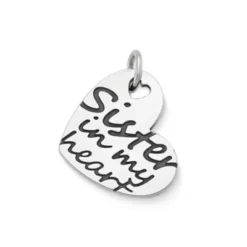 "Sister In My Heart" Charm