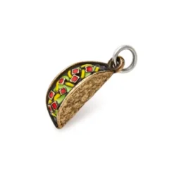 Enamel Taco Tuesday Charm