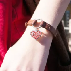 Enamel Hearts In Bloom Charm 8 Enamel Hearts In Bloom Charm -Charmora Shop CM 5789 258927 IGC