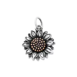 Wild Sunflower Charm