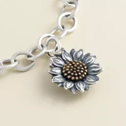 Wild Sunflower Charm 8 Wild Sunflower Charm -Charmora Shop CM 5792 137384 altS