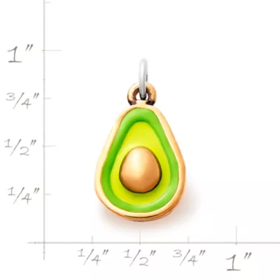 Enamel Avocado Charm 5 Enamel Avocado Charm - Image 5