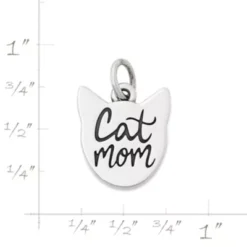 "Cat Mom" Charm -Charmora Shop CM 5865 667295 rul