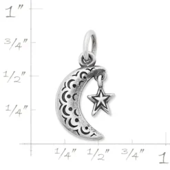Adorned Starry Night Charm -Charmora Shop CM 5873 680754 rul