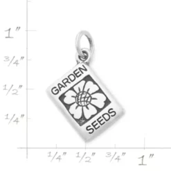 Garden Seed Packet Charm -Charmora Shop CM 5992 659214 rul