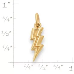 Lightning Bolt Charm -Charmora Shop CM 6005 121037 rul