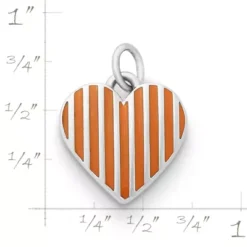 Enamel "Whataburger®" Heart Charm -Charmora Shop CM 6027 680885 rul
