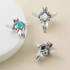 Desert Rose Gemstone Pendant -Charmora Shop CM 6056 gw