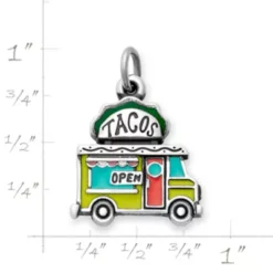 Enamel Taco Truck Charm 10 Enamel Taco Truck Charm -Charmora Shop CM 6063 955370 rul