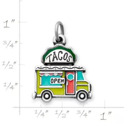 Enamel Taco Truck Charm 5 Enamel Taco Truck Charm - Image 5