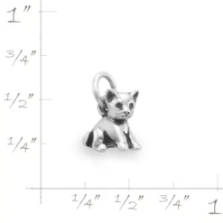 Pint Size Kitten Charm -Charmora Shop CM 6067 187513 rul