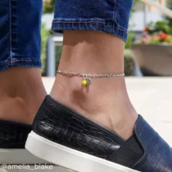 Mini Sunflower Charm -Charmora Shop CM 6084 318794 IGC