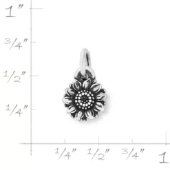 Mini Sunflower Charm -Charmora Shop CM 6084 318794 rul