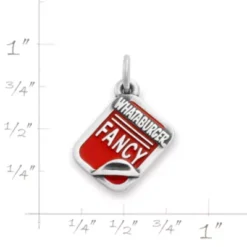Enamel "Whataburger® Fancy" Ketchup Charm -Charmora Shop CM 6093 512578 rul