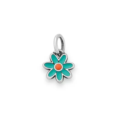 Enamel Mini Flower Charm 7 Enamel Mini Flower Charm - Image 7