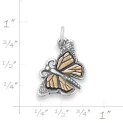 Monarch Butterfly Charm -Charmora Shop CM 6133 743684 rul