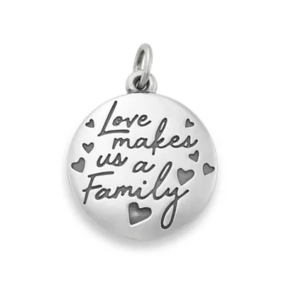 Love Makes Us A Family Charm 1 Love Makes Us A Family Charm