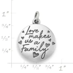 Love Makes Us A Family Charm 7 Love Makes Us A Family Charm -Charmora Shop CM 6137 473536 rul