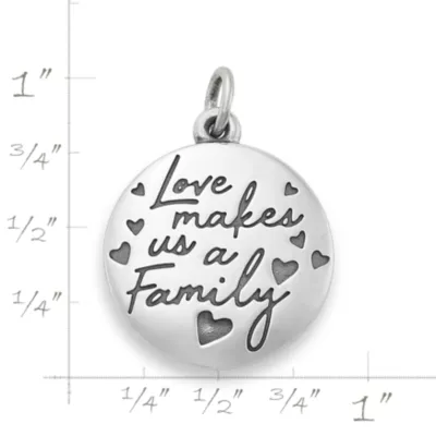 Love Makes Us A Family Charm 4 Love Makes Us A Family Charm - Image 4