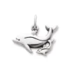 Mother And Baby Dolphin Charm
