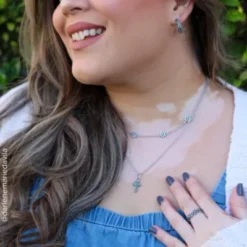 Margarita Cross Charm -Charmora Shop MargaritaDaisy SS col IGC