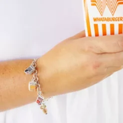 Enamel "Whataburger® Fancy" Ketchup Charm -Charmora Shop Whataburger col IGC 1